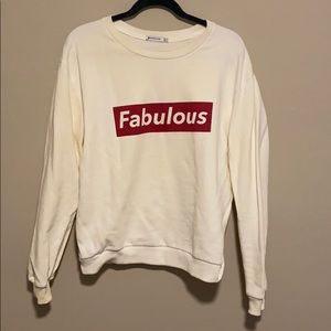 Crewneck sweatshirt